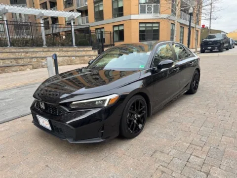 Black 2025 HONDA CIVIC SPORT for sale in Arlington, VA