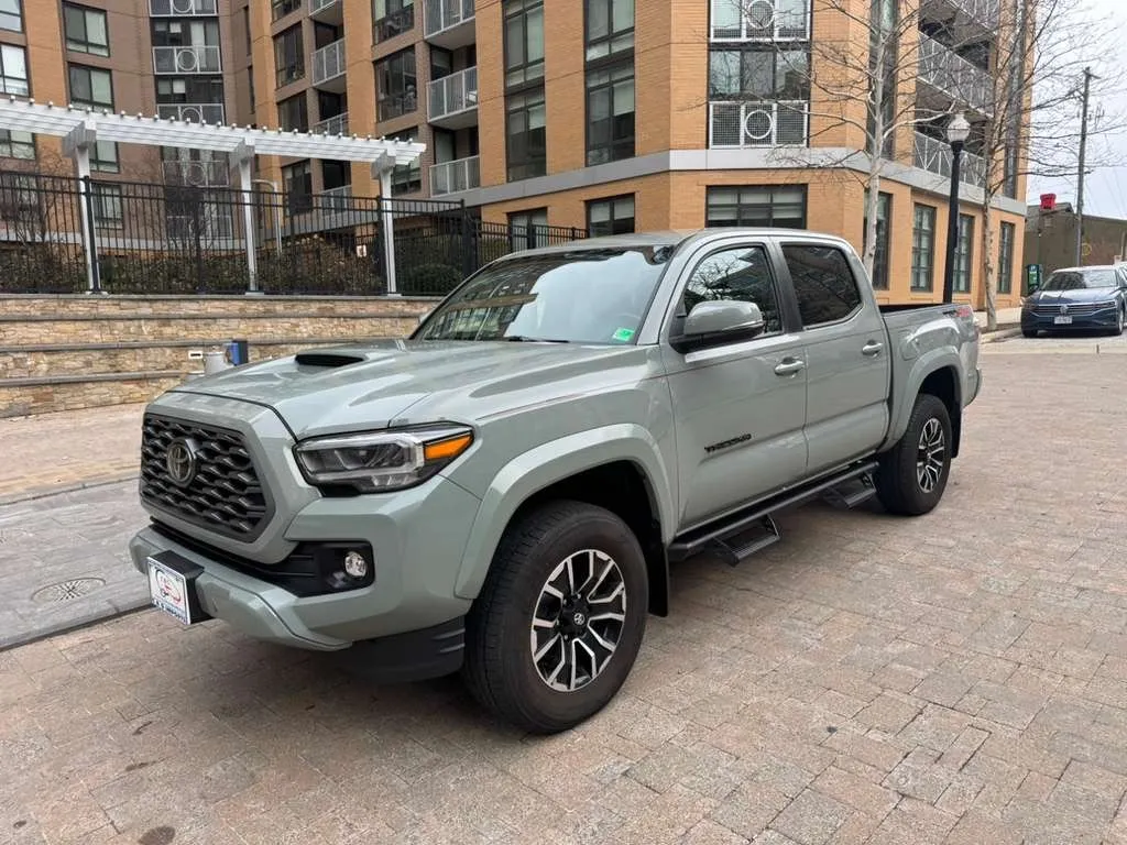 Green 2022 TOYOTA TACOMA TRD SPORT for sale in Arlington, VA