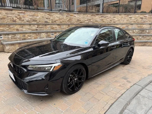Black 2025 HONDA CIVIC SPORT for sale in Arlington, VA