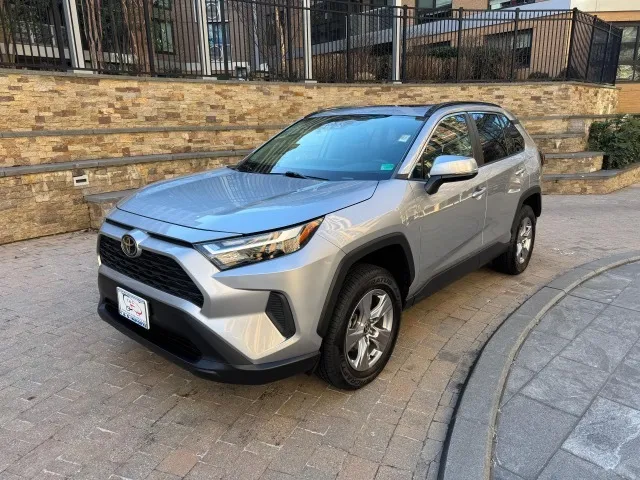 Silver 2022 TOYOTA RAV4 XLE for sale in Arlington, VA