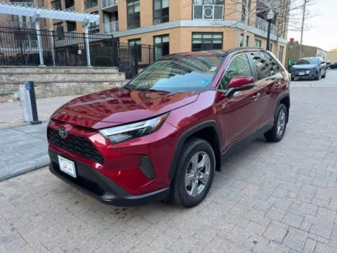 Red 2022 TOYOTA RAV4 XLE for sale in Arlington, VA
