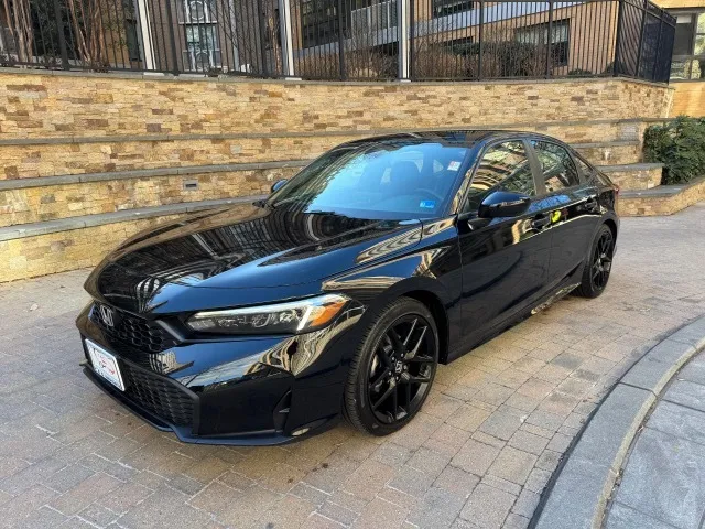 Black 2025 HONDA CIVIC SPORT for sale in Arlington, VA