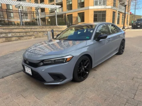 Gray 2022 HONDA CIVIC SPORT for sale in Arlington, VA