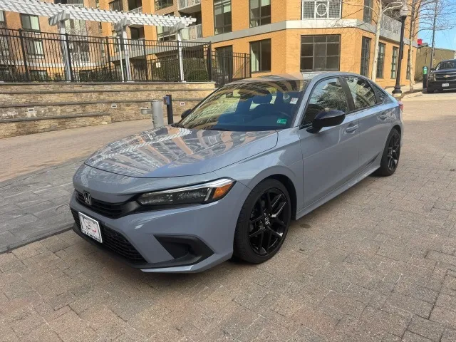 Gray 2022 HONDA CIVIC SPORT for sale in Arlington, VA