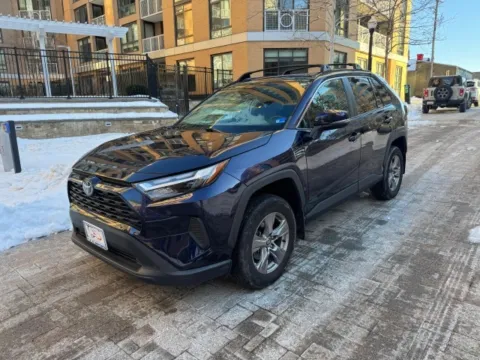 Blue 2023 TOYOTA RAV4 XLE for sale in Arlington, VA