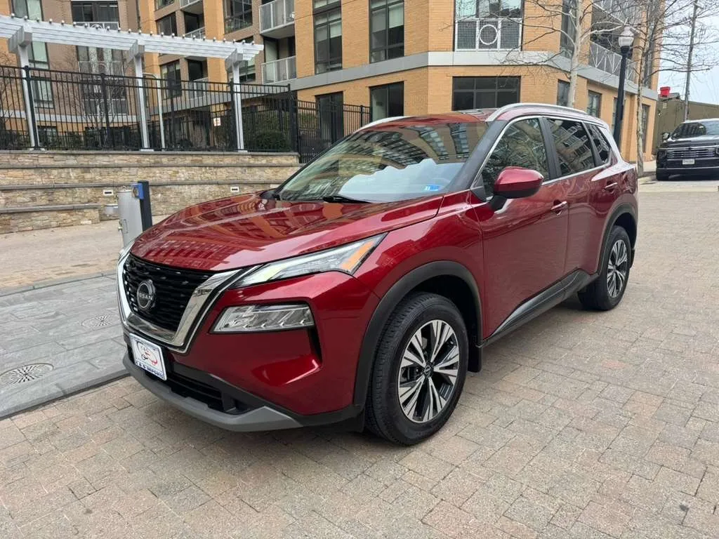 Red 2023 NISSAN ROGUE SV for sale in Arlington, VA