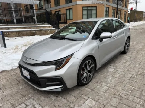 Silver 2021 TOYOTA COROLLA SE for sale in Arlington, VA