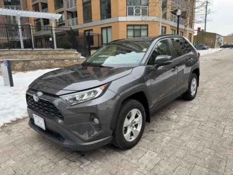 Gray 2020 TOYOTA RAV4 XLE for sale in Arlington, VA