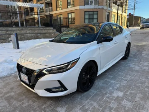 White 2021 NISSAN SENTRA SR for sale in Arlington, VA