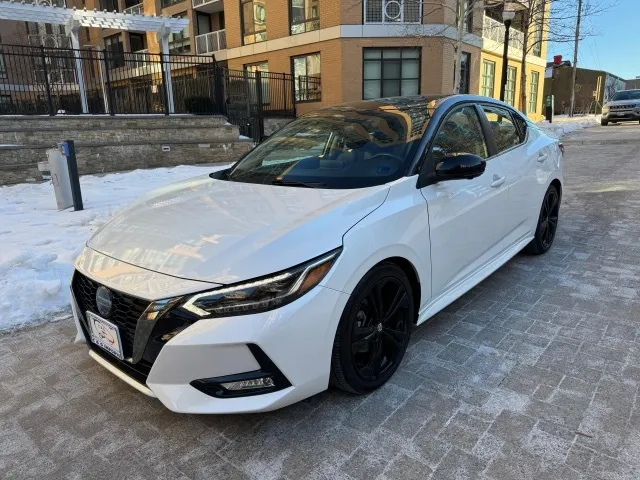 White 2021 NISSAN SENTRA SR for sale in Arlington, VA