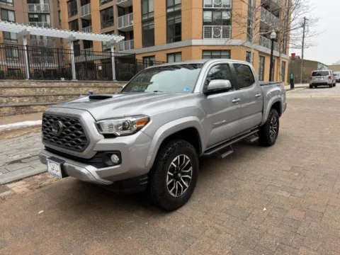 Silver 2021 TOYOTA TACOMA TRD SPORT for sale in Arlington, VA