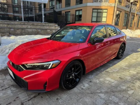 Red 2025 HONDA CIVIC SPORT for sale in Arlington, VA