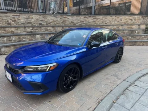 Blue 2024 HONDA CIVIC SPORT for sale in Arlington, VA