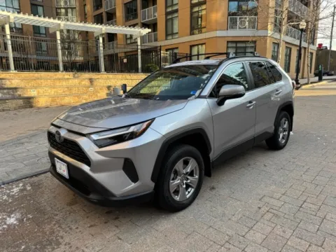 Silver 2022 TOYOTA RAV4 XLE for sale in Arlington, VA