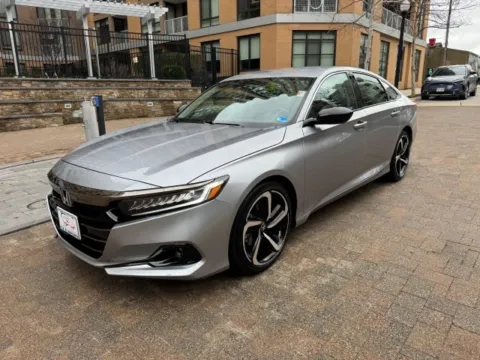 Silver 2022 HONDA ACCORD SPORT SE for sale in Arlington, VA