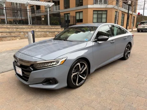 Gray 2022 HONDA ACCORD SPORT for sale in Arlington, VA