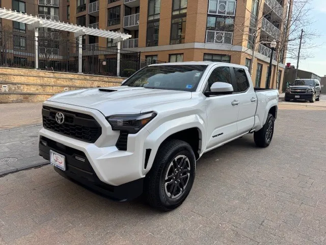 White 2025 TOYOTA TACOMA TRD SPORT for sale in Arlington, VA