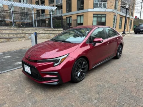 Red 2023 TOYOTA COROLLA SE for sale in Arlington, VA