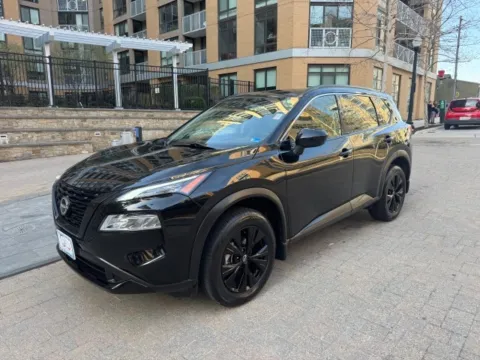 Black 2023 NISSAN ROGUE SV for sale in Arlington, VA