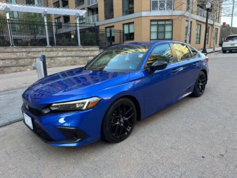 Blue 2024 HONDA CIVIC SPORT for sale in Arlington, VA