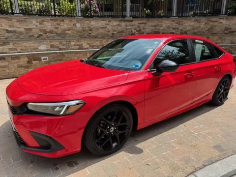 Red 2024 HONDA CIVIC SPORT for sale in Arlington, VA