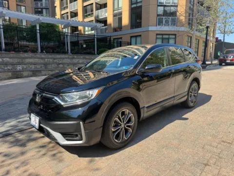 Black 2021 HONDA CR-V EX for sale in Arlington, VA