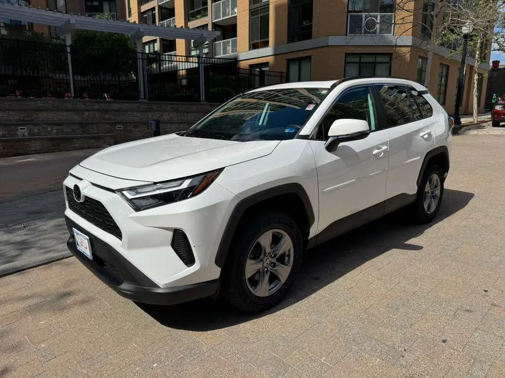 White 2023 TOYOTA RAV4 XLE for sale in Arlington, VA
