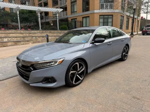 Gray 2022 HONDA ACCORD SPORT for sale in Arlington, VA