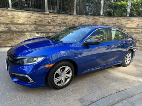 Blue 2020 HONDA CIVIC LX for sale in Arlington, VA