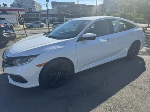 White 2021 HONDA CIVIC SPORT for sale in Arlington, VA