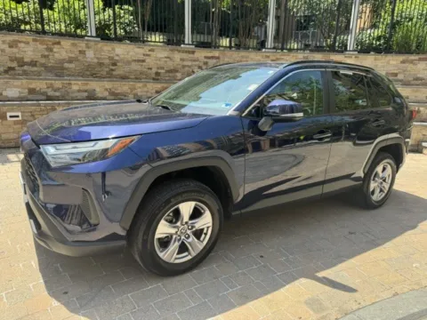 Blue 2022 TOYOTA RAV4 XLE for sale in Arlington, VA