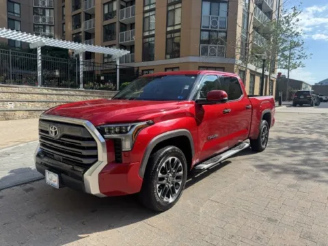 Red 2022 TOYOTA TUNDRA LIMITED for sale in Arlington, VA