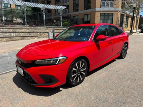 Red 2023 HONDA CIVIC EX for sale in Arlington, VA