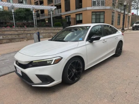 White 2022 HONDA CIVIC SPORT for sale in Arlington, VA