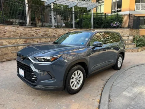 Blue 2024 TOYOTA GRAND HIGHLANDER XLE for sale in Arlington, VA