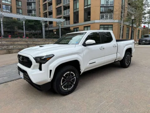 White 2024 TOYOTA TACOMA TRD SPORT for sale in Arlington, VA