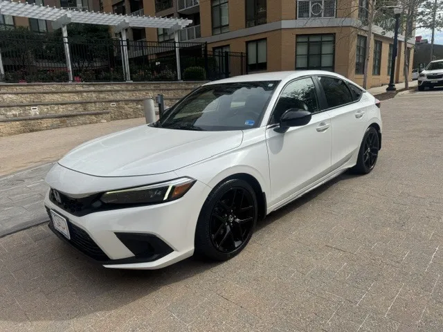 White 2022 HONDA CIVIC SPORT for sale in Arlington, VA