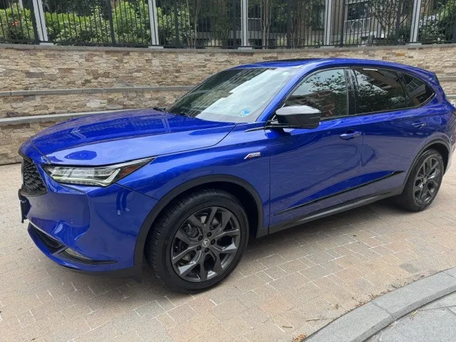 Blue 2022 ACURA MDX SH-AWD A-SPEC for sale in Arlington, VA
