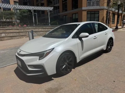 White 2024 TOYOTA COROLLA SE for sale in Arlington, VA