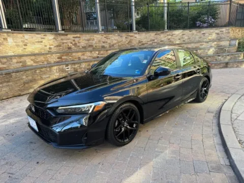 Black 2025 HONDA CIVIC SPORT for sale in Arlington, VA