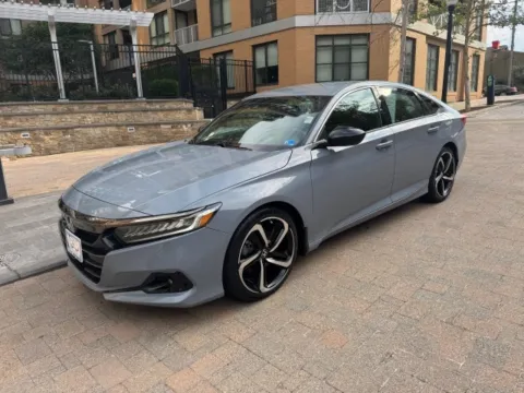 Gray 2022 HONDA ACCORD SPORT for sale in Arlington, VA