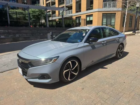 Gray 2022 HONDA ACCORD SPORT for sale in Arlington, VA