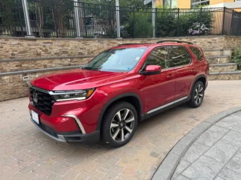 Red 2023 HONDA PILOT ELITE for sale in Arlington, VA