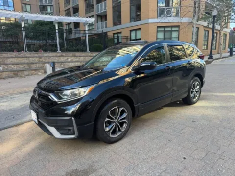 Black 2021 HONDA CR-V EX-L for sale in Arlington, VA