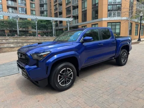Blue 2024 TOYOTA TACOMA TRD SPORT for sale in Arlington, VA
