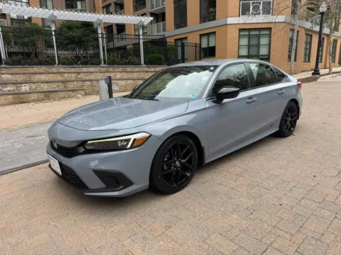 Gray 2024 HONDA CIVIC SPORT for sale in Arlington, VA