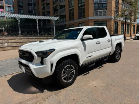 White 2024 TOYOTA TACOMA TRD SPORT for sale in Arlington, VA
