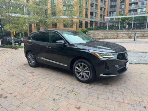 Black 2023 ACURA RDX SH-AWD W/TECH for sale in Arlington, VA