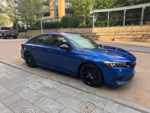 Blue 2024 HONDA CIVIC SPORT for sale in Arlington, VA