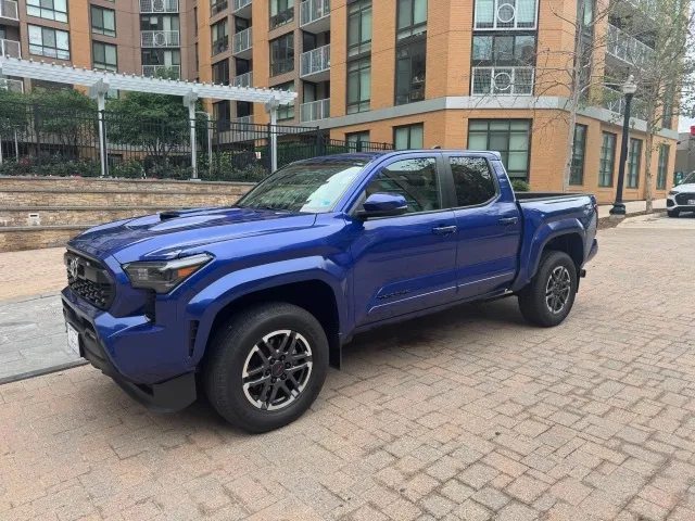 Blue 2024 TOYOTA TACOMA TRD SPORT for sale in Arlington, VA